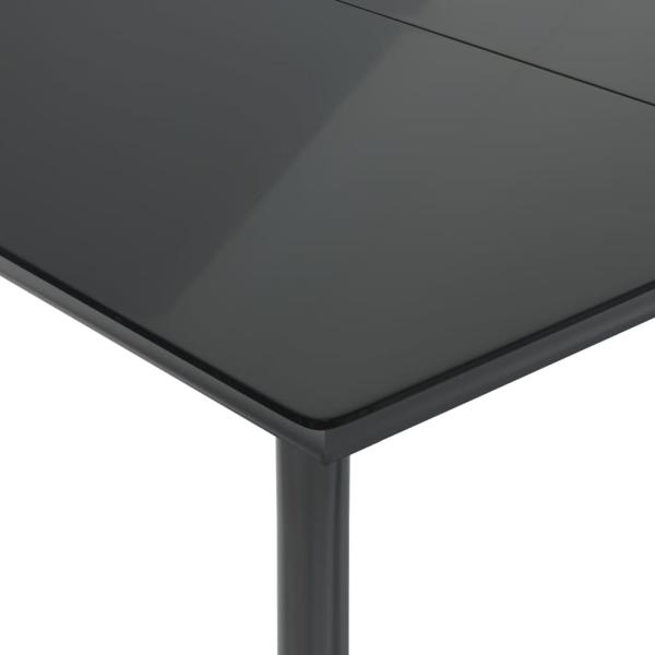 3-tlg. Garten-Essgruppe mit Kissen Beige Poly Rattan