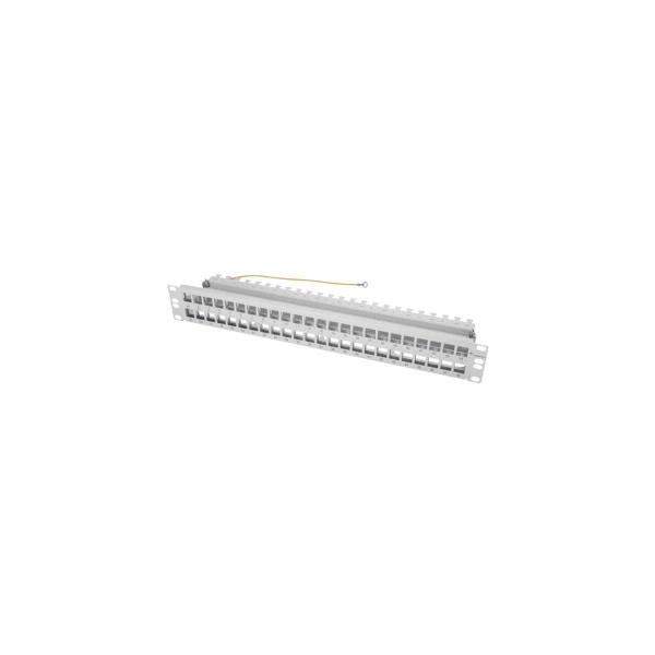 ARDEBO.de Telegärtner 19" Modulträger 1.5HE für 48AMJ/UMJ Module/Kupplung mit KAF (100021494)