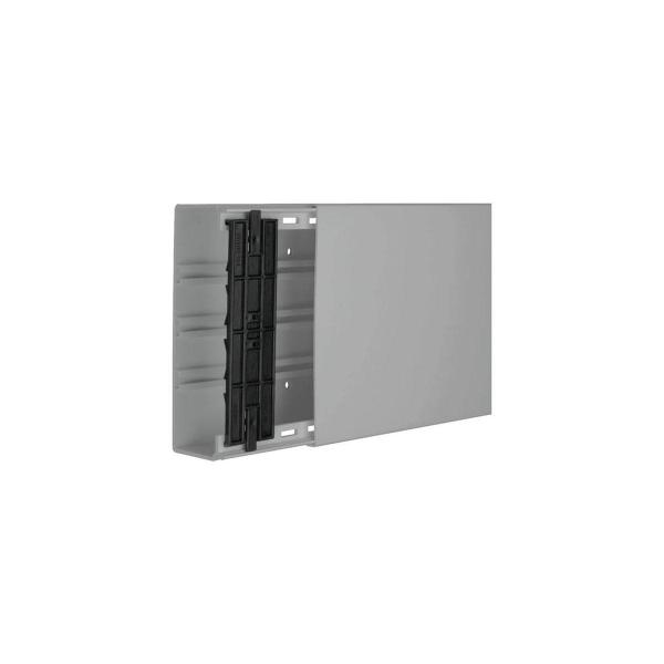 ARDEBO.de Hager FB6019007030 Leitungsführungskanal mit Geräte/Trennwandeinbauoption PVC FB 60x190mm steingrau