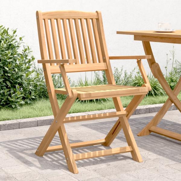 ARDEBO.de - Gartenstühle 4 Stk. Klappbar 57,5x54,5x90 cm Massivholz Akazie