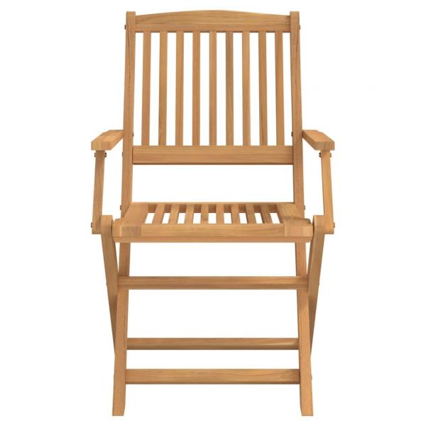 Gartenstühle 4 Stk. Klappbar 57,5x54,5x90 cm Massivholz Akazie