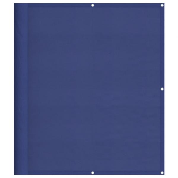 Balkon-Sichtschutz Blau 120x700 cm 100 % Polyester-Oxford