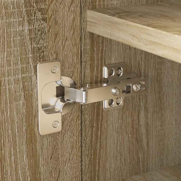 Schuhschrank mit 7 Fächern Eiche-Optik