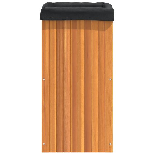 ARDEBO.de - Pflanzkübel 45x45x90 cm Massivholz Akazie