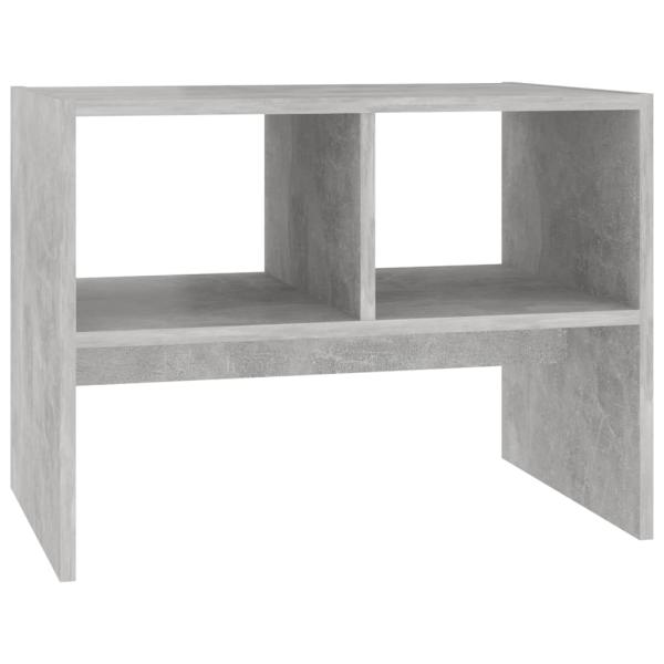 Beistelltisch Betongrau 60x40x45 cm Holzwerkstoff