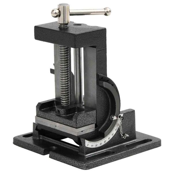 Maschinenschraubstock Kippbar Handbetrieben 110 mm 