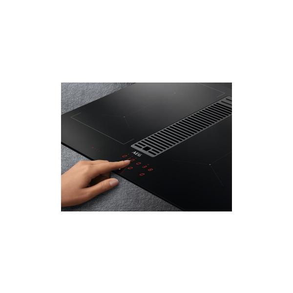 AEG IDE74243IB Autarkes Induktionskochfeld mit Dunstabzug, 72cm, ComboHob, schwarz