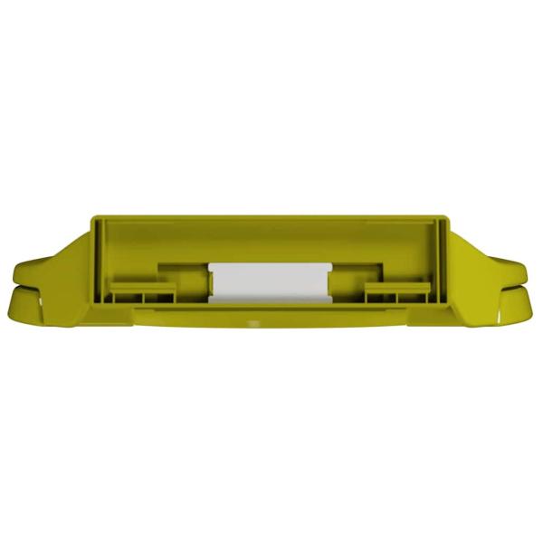 Toilettensitz mit Absenkautomatik Grün Oval