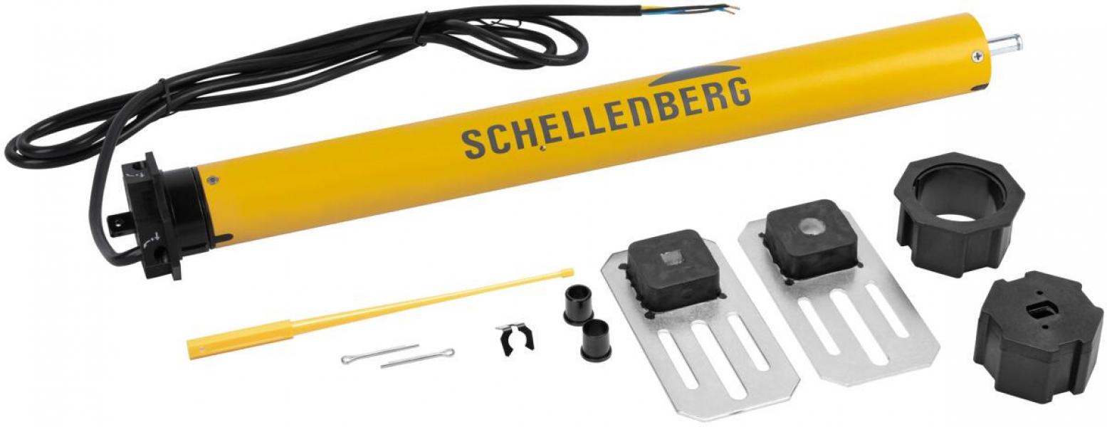 ARDEBO.de Schellenberg Standard 40 Nm Maxi Rohrmotor, bis 15 m² Fläche, mechanische Endlageneinstellung (20640)