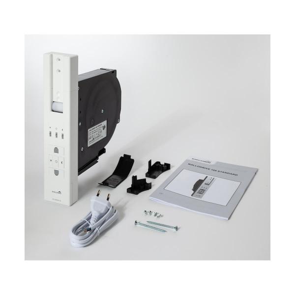 Schellenberg RolloDrive 105 Standard Rollladengurtantrieb, bis 10m², elektrischer Gurtwickler Unterputz, weiß (22710)
