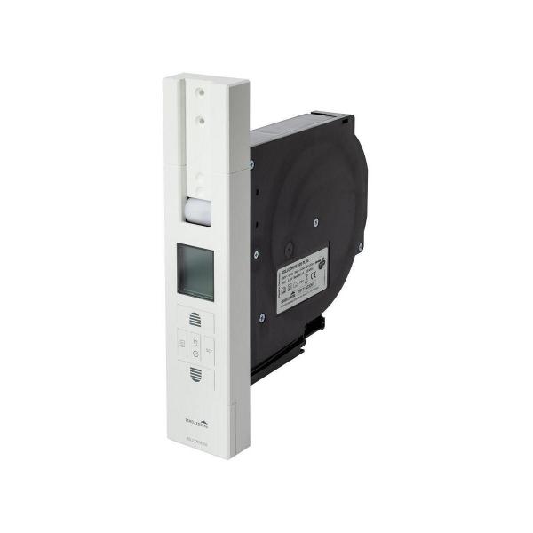 Schellenberg RolloDrive 105 Plus Rollladengurtantrieb, bis 10 m², elektrischer Gurtwickler Unterputz, weiß (22711)