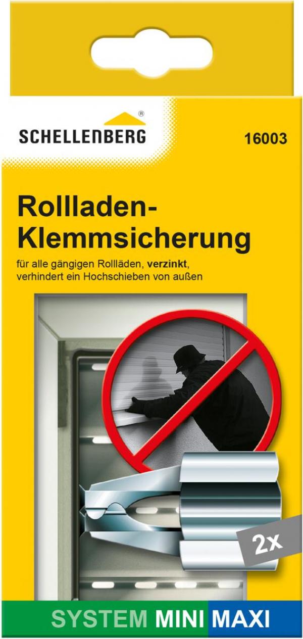 Schellenberg Maxi/Mini Rollladen-Klemmsicherung, 2 Stück (16003)