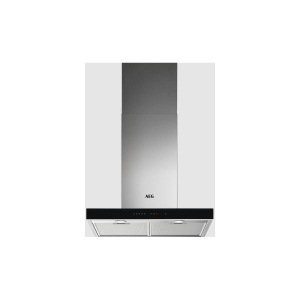 ARDEBO.de AEG DBE5660HB EEK: A Wandhaube, 60 cm breit, 505 m³/h, 3 Leistungsstufen + 1 Intensivstufe, Hob²Hood-Funktion, TouchControl, Edelstahl/schwarz