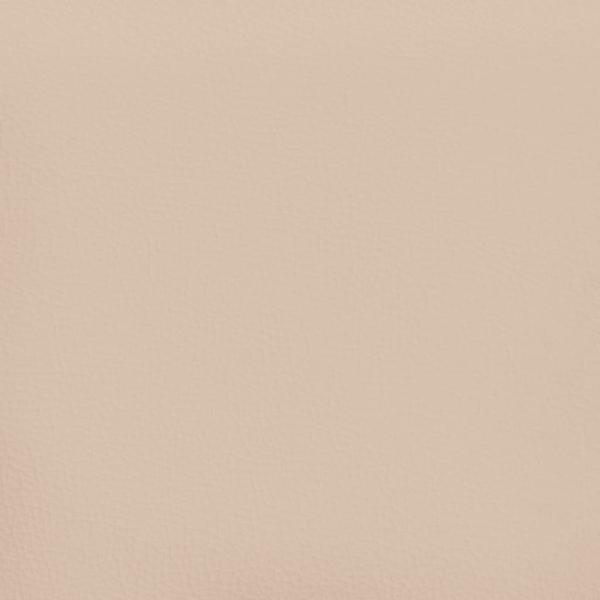Boxspringbett Matratze Cappuccino-Braun 120x190 cm Kunstleder