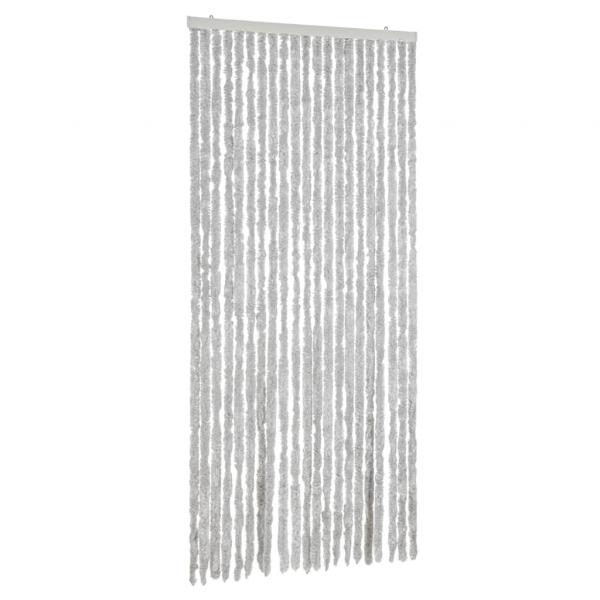 Fliegenvorhang Grau 100x220 cm Chenille