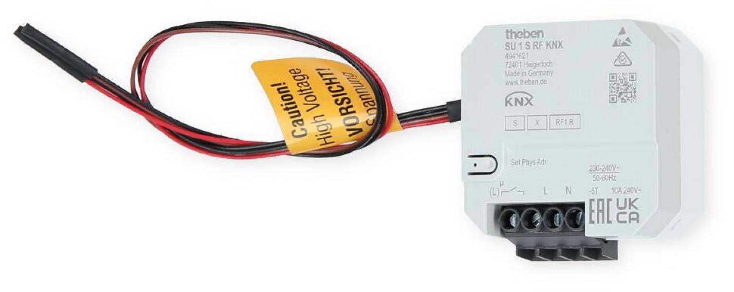 Theben SU 1 S RF KNX UP 1-fach Funk-Schaltaktor (4941621)
