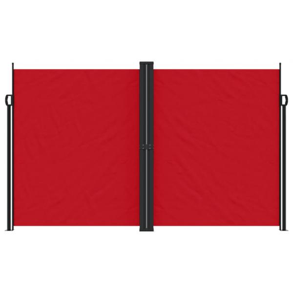 Seitenmarkise Ausziehbar Rot 200x1200 cm