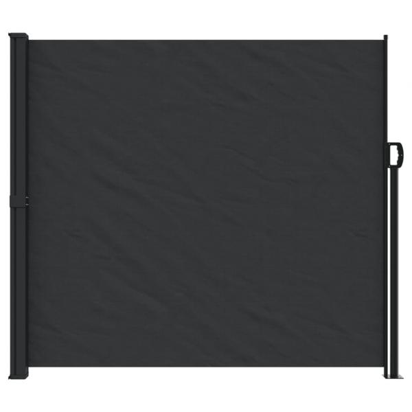 ARDEBO.de - Seitenmarkise Ausziehbar Schwarz 180x600 cm