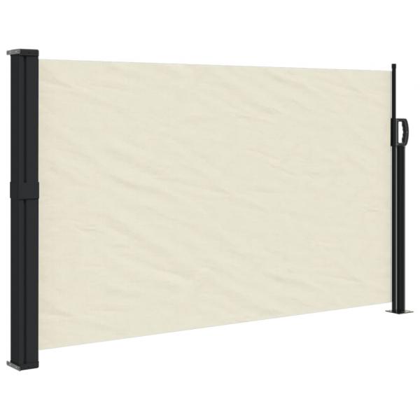 Seitenmarkise Ausziehbar Creme 120x500 cm