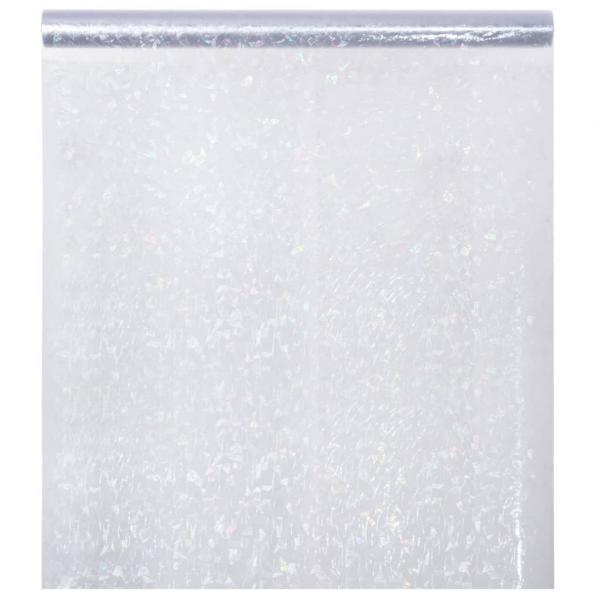 Fensterfolien 3 Stk. Matt 3D Regenbogen-Muster PVC