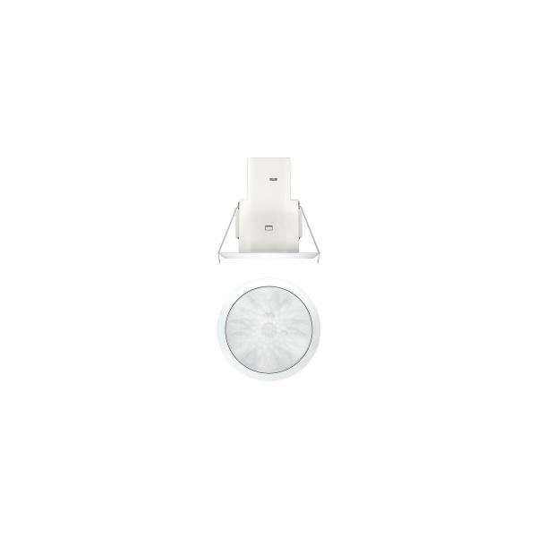 ARDEBO.de Theben theRonda S360-100 FLAT DE WH Präsenzmelder (PIR) Deckeneinbau innen, 360° rund, 8 m, 1 Kanal Licht, weiß 2080540