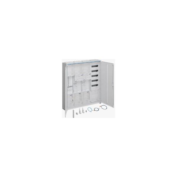 ARDEBO.de Hager ZB34SET25LK Komplettschrank, universZ, 2ZP, 1 SG, BKE-I, APZ, VT5, H=1100 mm, 4-Feld