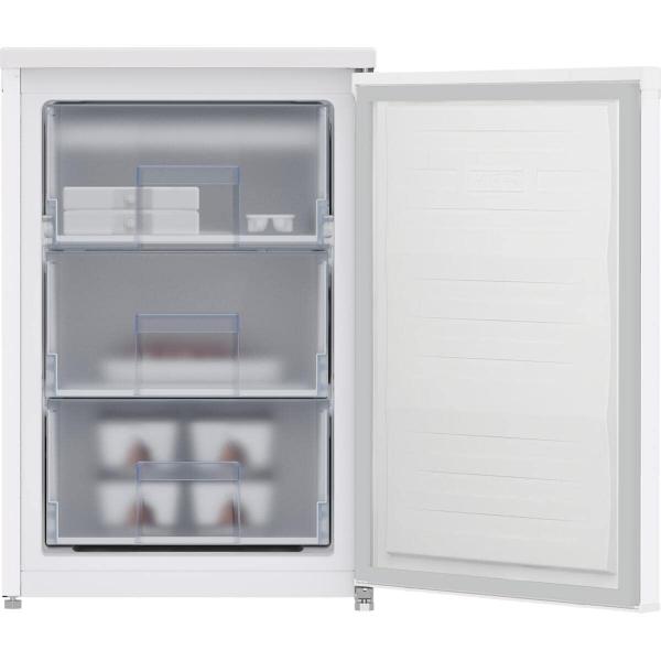 Beko FSE1175N Stand Gefrierschrank, 54 cm breit, 95 L, Türanschlag wechselbar, Eiswürfelschale, weiß