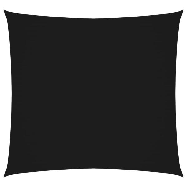 Sonnensegel Oxford-Gewebe Quadratisch 6x6 m Schwarz