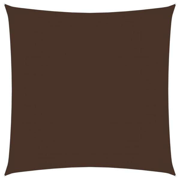 Sonnensegel Oxford-Gewebe Quadratisch 4x4 m Braun