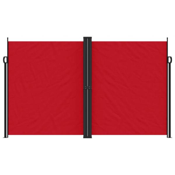Seitenmarkise Ausziehbar Rot 200x600 cm