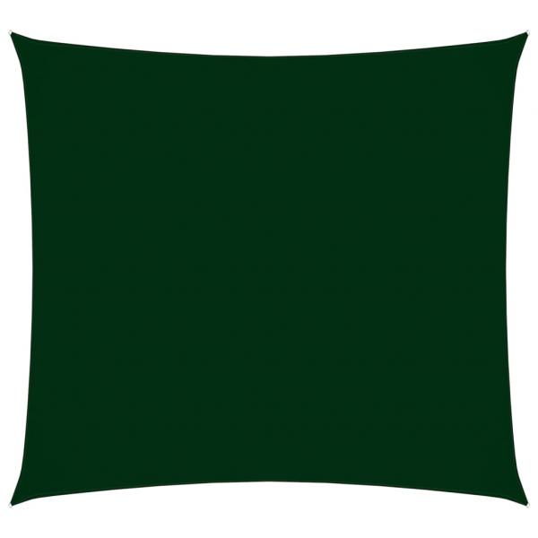 Sonnensegel Oxford-Gewebe Quadratisch 3x3 m Dunkelgrün