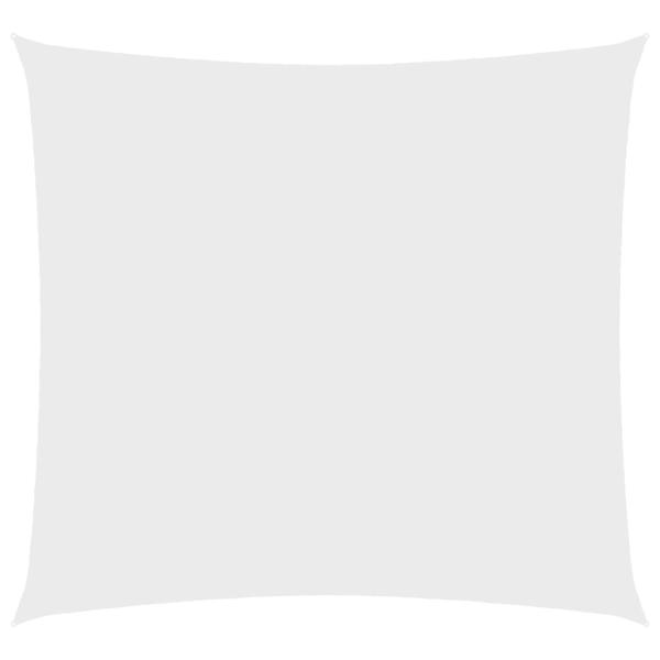 Sonnensegel Oxford-Gewebe Quadratisch 2,5x2,5 m Weiß