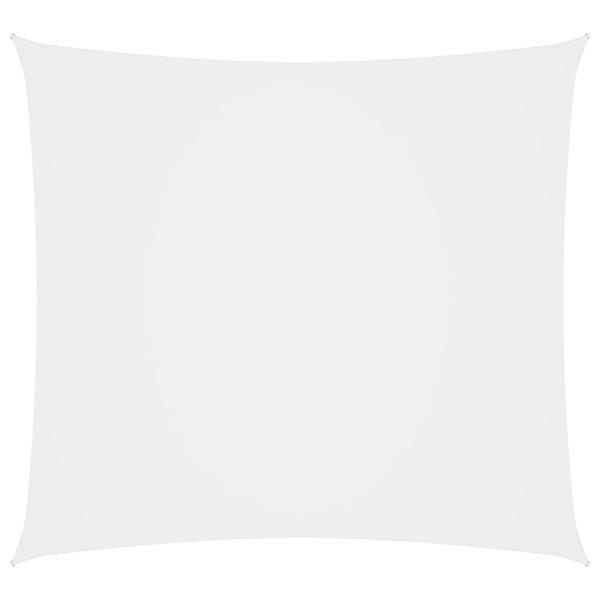 Sonnensegel Oxford-Gewebe Quadratisch 2,5x2,5 m Weiß