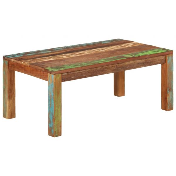 ARDEBO.de - Couchtisch 100x55x40 cm Massives Altholz