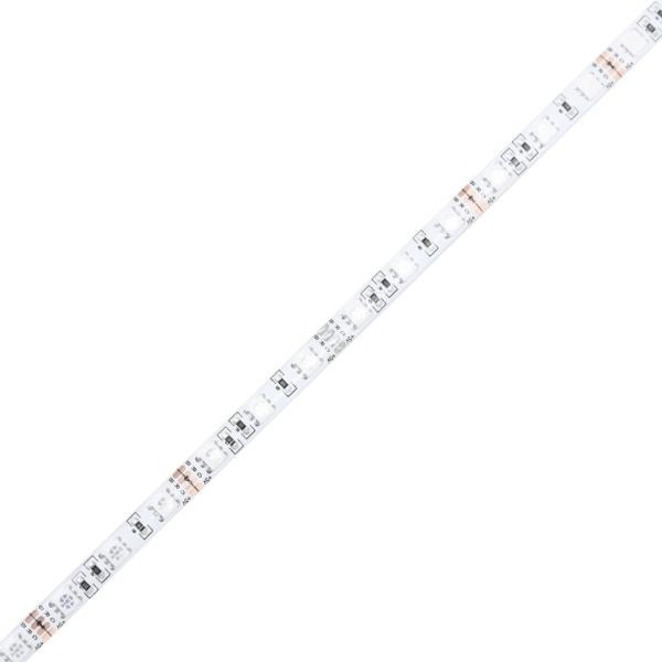 Bettgestell mit LED Schwarz 135x190 cm