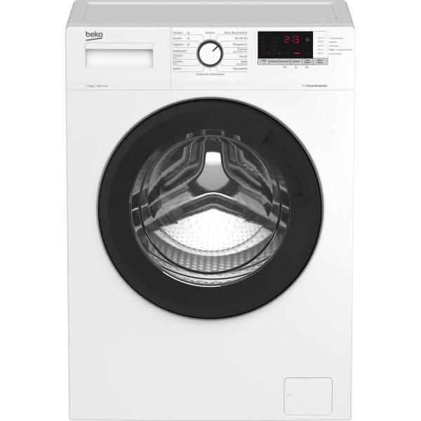 ARDEBO.de Beko WLM81434NPSA 8 kg Frontlader Waschmaschine, 60 cm breit, 1400 U/Min, Kindersicherung, StainExpert, 14-Min-Kurzprogramm, weiß