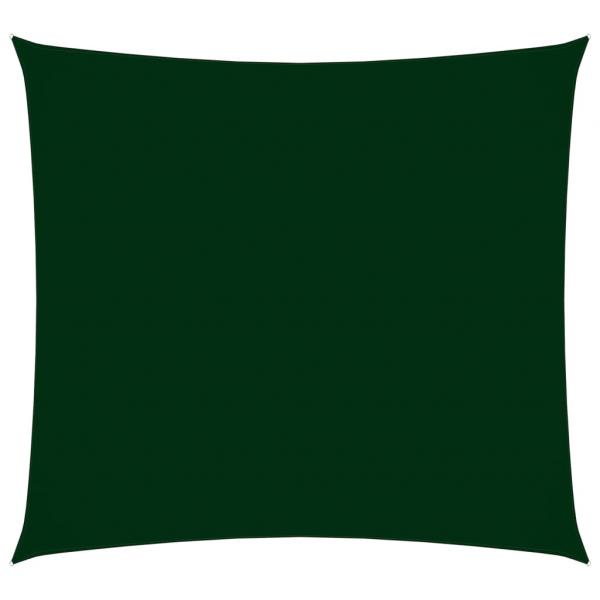 Sonnensegel Oxford-Gewebe Quadratisch 5x5 m Dunkelgrün