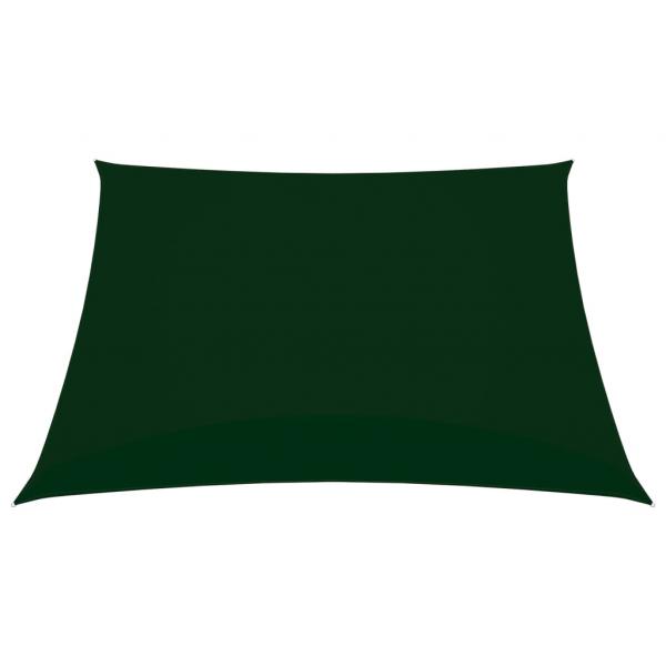 Sonnensegel Oxford-Gewebe Quadratisch 5x5 m Dunkelgrün