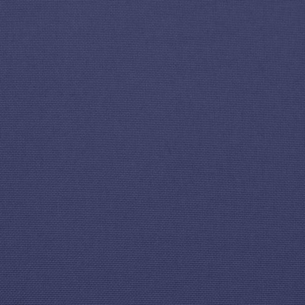 Palettenkissen Marineblau 60x40x12 cm Stoff