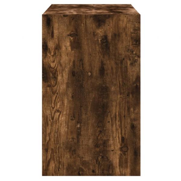 Schuhschrank Räuchereiche 80x42x69 cm Holzwerkstoff
