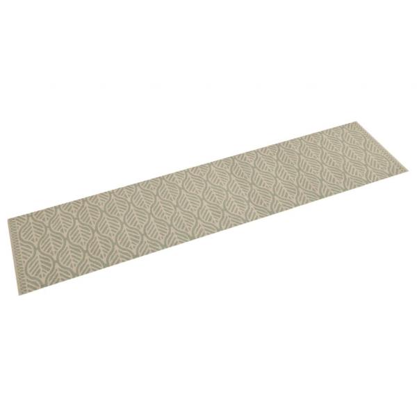 ARDEBO.de - Küchenteppich Waschbar Blätter 60x300 cm Samt