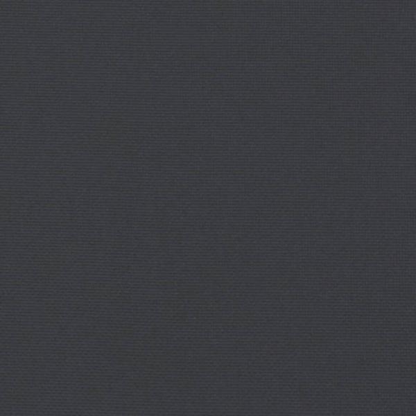 ARDEBO.de - Kissen Rund Schwarz Ø 100x11 cm Oxford-Gewebe