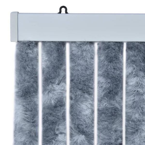 Insektenschutz-Vorhang Silbern 120x220 cm Chenille