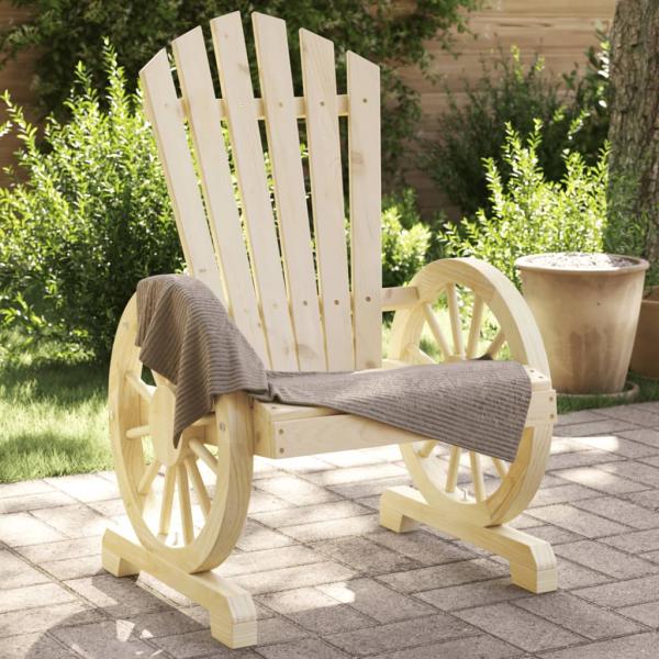 ARDEBO.de - Adirondack-Gartenstühle 2 Stk. Massivholz Tanne