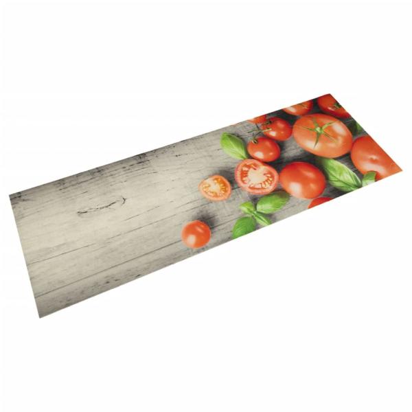 ARDEBO.de - Küchenteppich Waschbar Tomaten 60x180 cm Samt