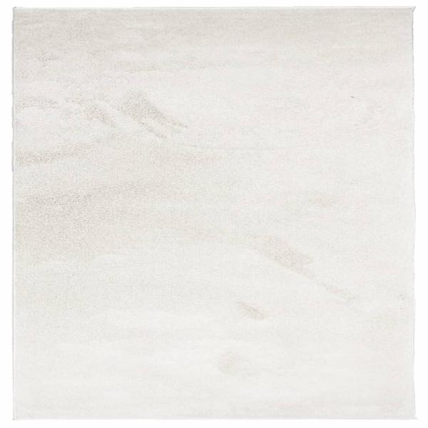 Teppich OVIEDO Kurzflor Beige 200x200 cm