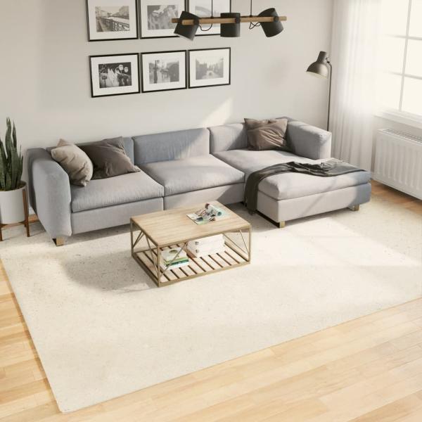 ARDEBO.de - Teppich OVIEDO Kurzflor Beige 240x340 cm