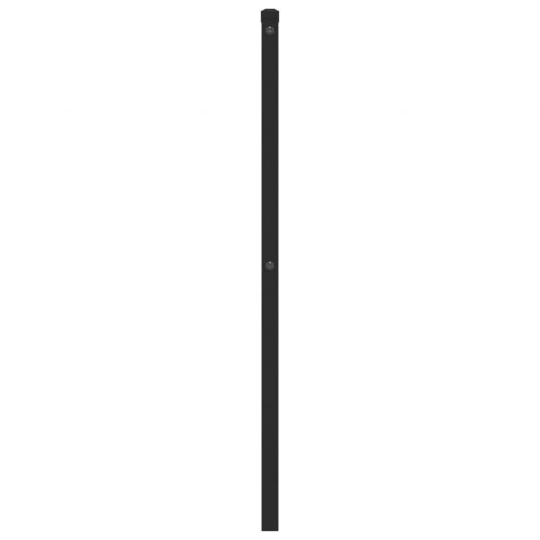 Kopfteil Metall Schwarz 75 cm