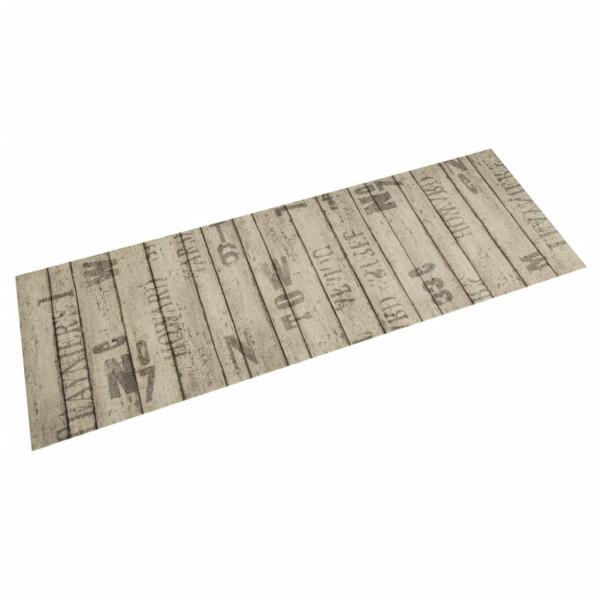 ARDEBO.de - Küchenteppich Waschbar Zaun 45x150 cm Samt