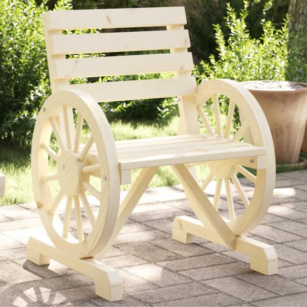 ARDEBO.de - Gartenstuhl 58x58x78,5 cm Massivholz Tanne